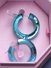 Orecchini cerchio swarovski - a,