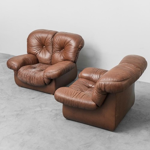 Coppia poltrone pelle - coppia, di
