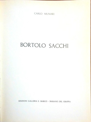 Bortolo sacchi carlo munari - sacchi, di