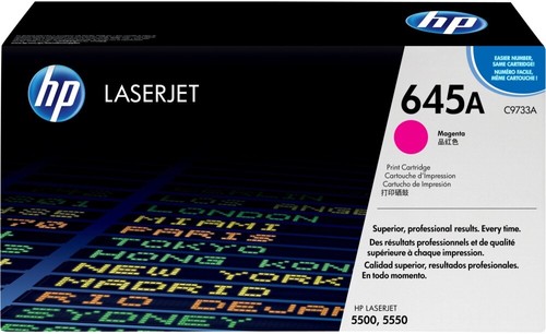 Toner 645a c9733a magenta - hp,