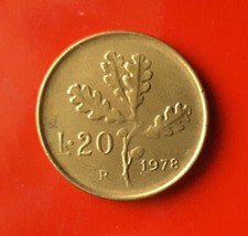 20 LIRE 1978 ERRORE