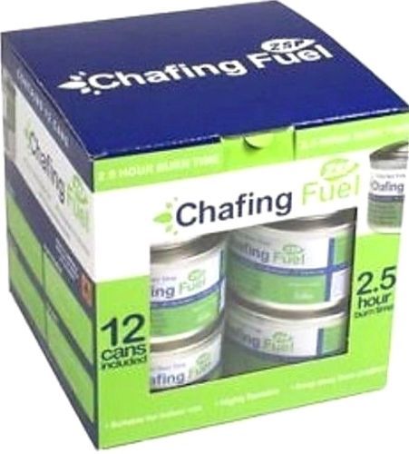 12x lattine gel carburante per