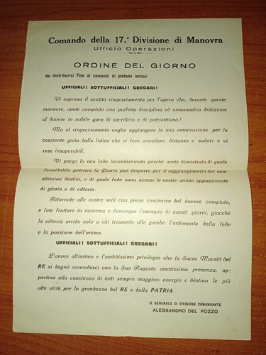 Comando 17a divisione - 17a,