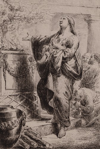 Rode maria con gesù - b.,