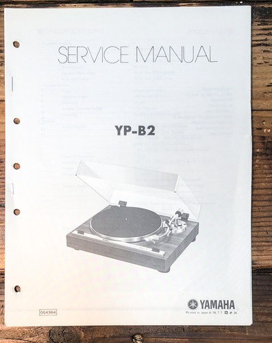 Yamaha b2 - yamaha, yp-b2