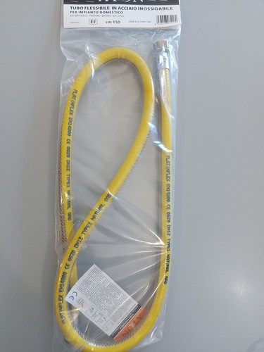 Tubo flessibile acciaio - tubo, in