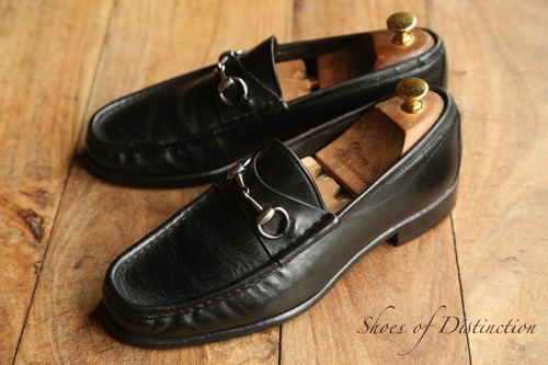 Gucci mocassini neri pelle - in,
