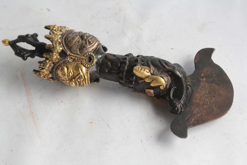 Ancien couperet rituel - ancien, de