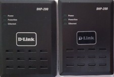 Home Networking - Set di 2 D-Link DHP-200 Mini Powerline Starter Kit spina euro