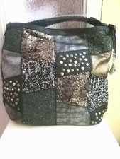 borsa donna nera  con tracolla