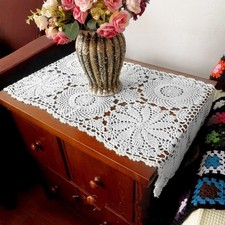 2 Pezzi 100% Cotone Uncinetto