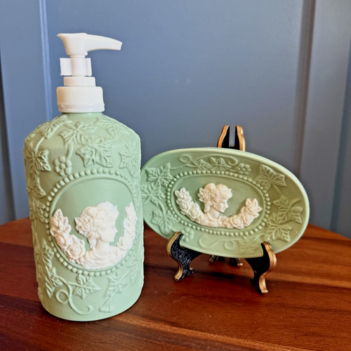 Set bagno verde - , diaspro