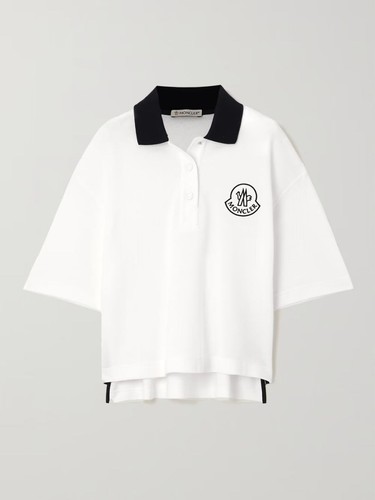 Polo moncler donna bianca - moncler,