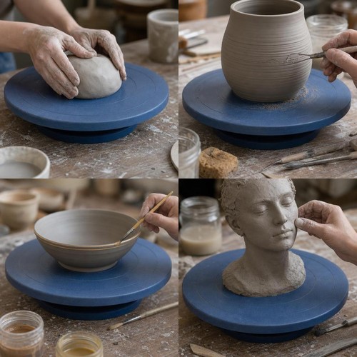 Tavola girevole per ceramica - per, e