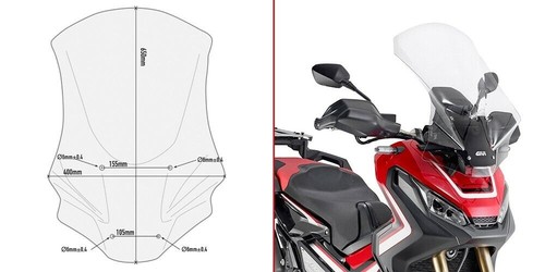 D1156st parabrezza givi - parabrezza,
