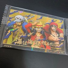 One Piece Wafer Card Rufy Law