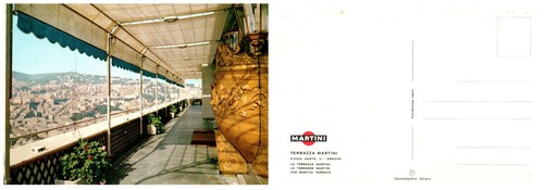 Cartolina epoca terrazza - cartolina,