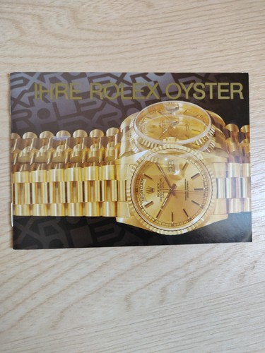 Tuo rolex oyster libretto - tuo,