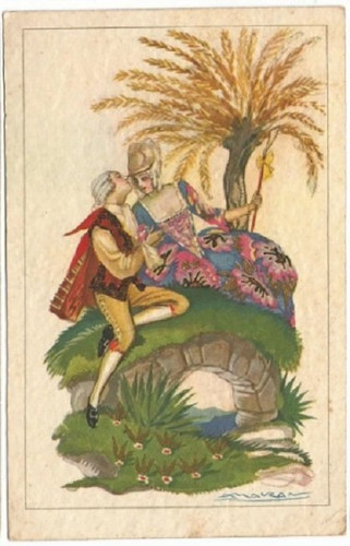 Cartolina mauzan epoca - cartolina, d’epoca