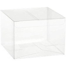20 scatole bomboniere trasparenti pvc 15x15x10 cm  FCA-PVC45-20