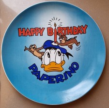 Piatto Cinquantenario Paperino