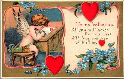 Cupido allo scrittoio fare - , san