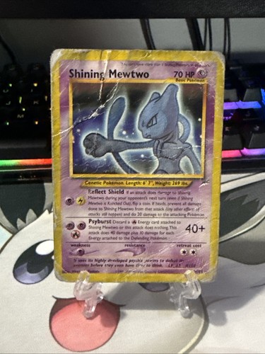 Carta holo shining mewtwo neo - holo,