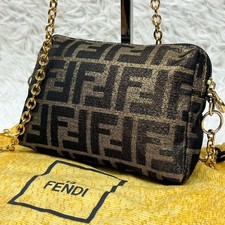 Borsa a tracolla FENDI Zucca
