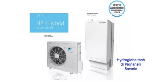 Hpu hybrid daikin - daikin, caldaia