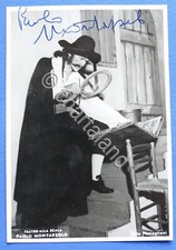 Autografo del cantante lirico