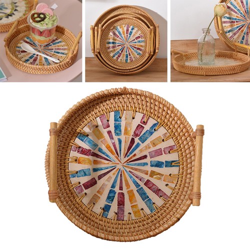 Vassoio rattan per pane - rattan, il