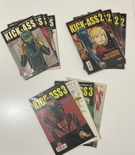 KICK ASS 1-2-3 COMPLETA 12 ALBI 1 EDIZIONE PANINI COMICS MILLAR ROMITA NO MARVEL