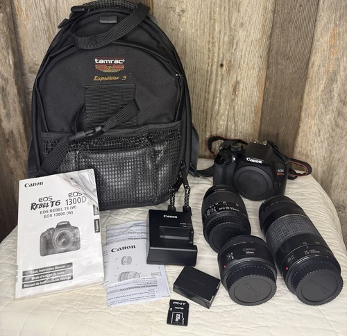 Canon rebel eos 1300d - t6,