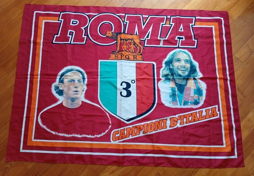 Roma bandiera scudetto 2001 - bandiera,