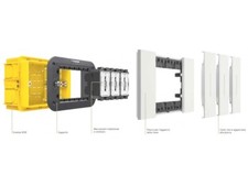 Stock Living Now Bticino Bianca prese interruttori pulsanti placche schuko