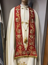 STOLA ROMANA ROSSA Per