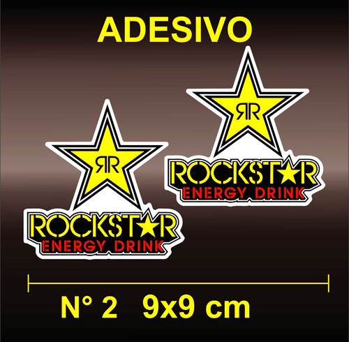 Adesivi sticker rockstar - adesivi,