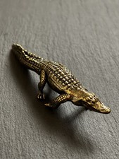 Coccodrillo in ottone | bocca