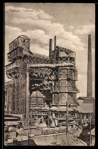 Kladno altoforno una - altoforno,