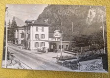 Cartolina Bodio Viale Stazione. AQUILA stazione Di Servizio.