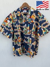 Camicia hawaiana vintage Made In USA manica corta 3XL - Original Hawaiian Shirt
