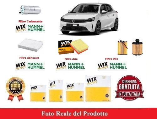 Kit filtri tagliando per opel - per,