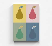 Frutta quadro da parete pere