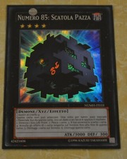 YUGIOH YU-GI-OH! NUMERO 85 SCATOLA PAZZA SUPER RARA ITA NUMH-IT033 