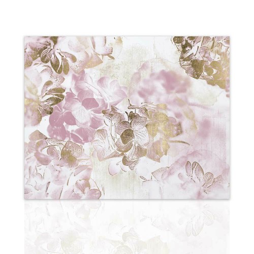 Quadro rosa oro stampa tela - stampa,