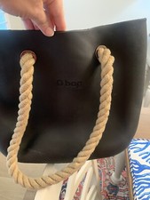 O Bag Mini Black Nautical Bag