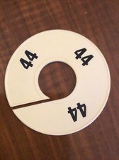 5 Pz. Segnataglie Per Stand Dischi Divisori Negozi/outlet Abbigliamento Tg. 44