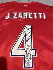 Maglia inter zanetti con - 12/13,