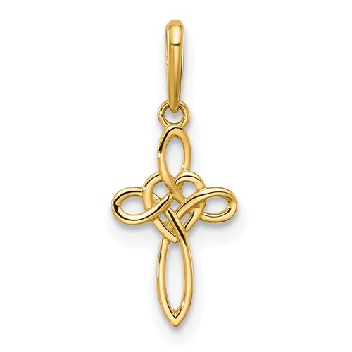Ciondolo croce celtica cuore
