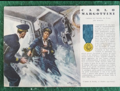 Cartolina medaglia oro - cartolina, valore